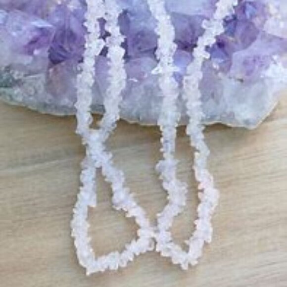 Alquimia White Crystal Necklace